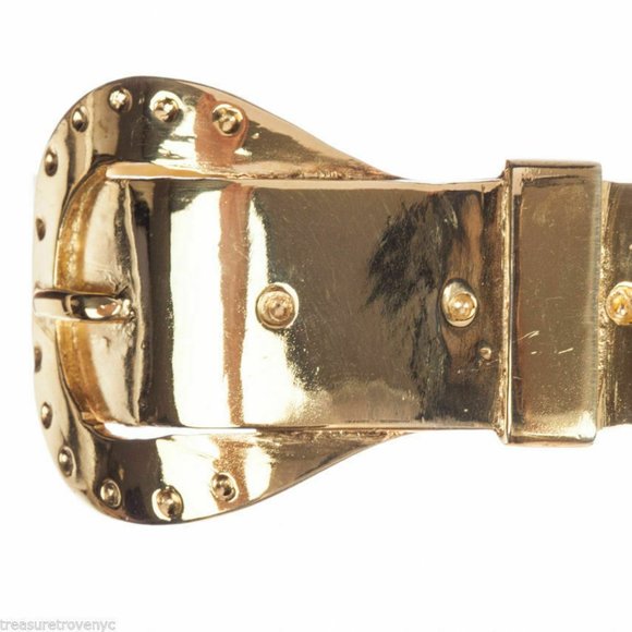 18 kt Gold Vermeil Sterling Silver Buckle Cuff Bracelet Unisex Alberto Juan